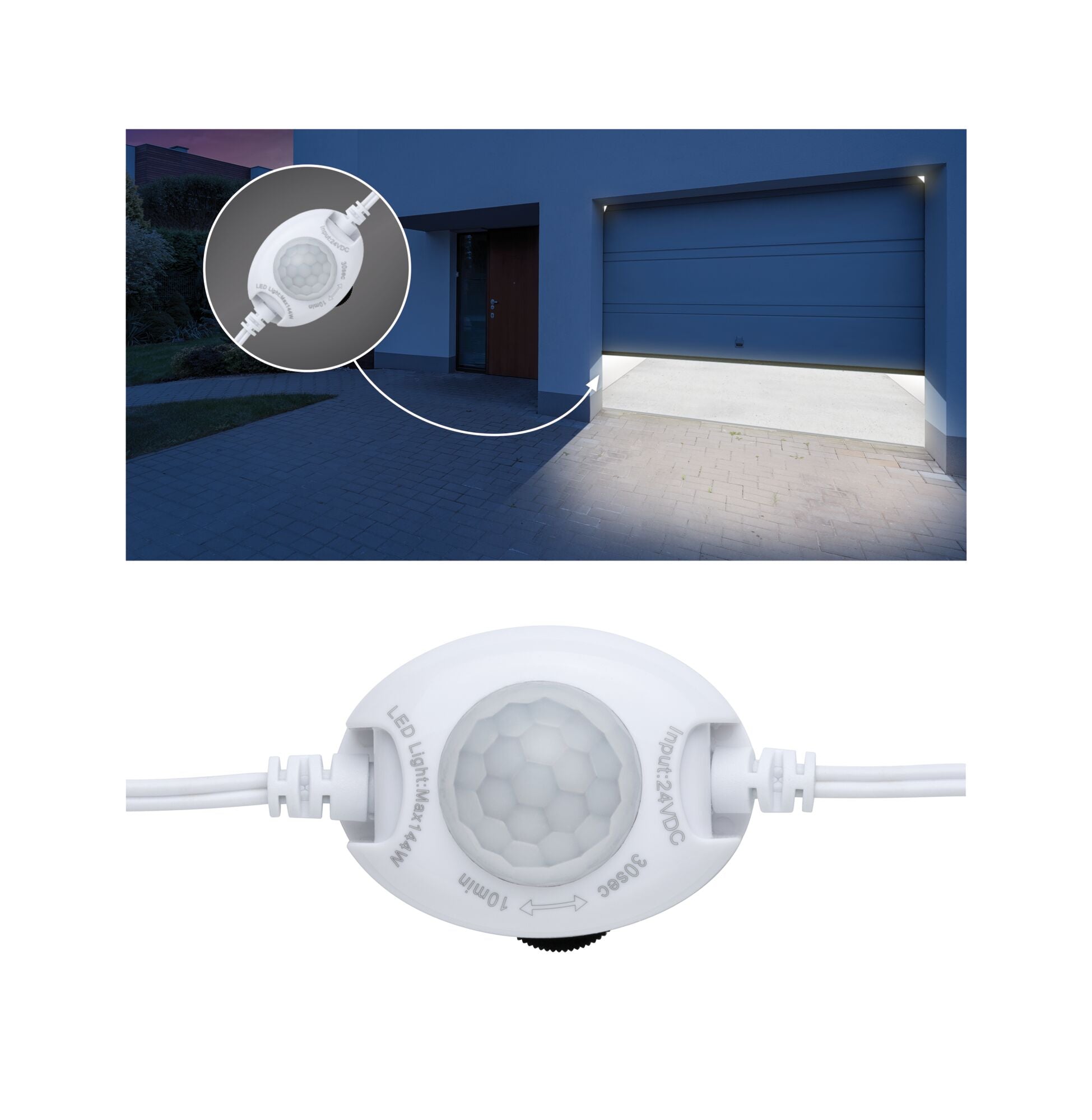MaxLED Night PIR DC 24V max. 144W Weiß - Paulmann - 70974