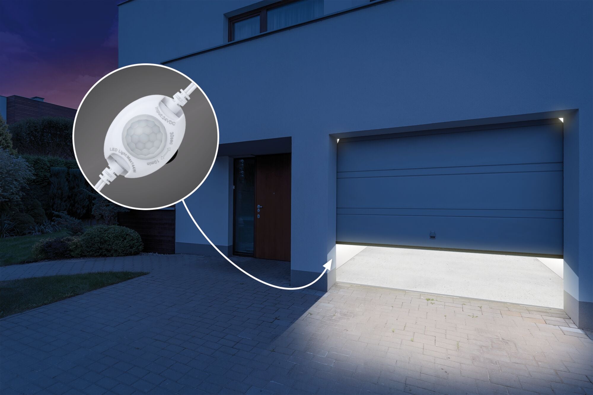 MaxLED Night PIR DC 24V max. 144W Weiß - Paulmann - 70974