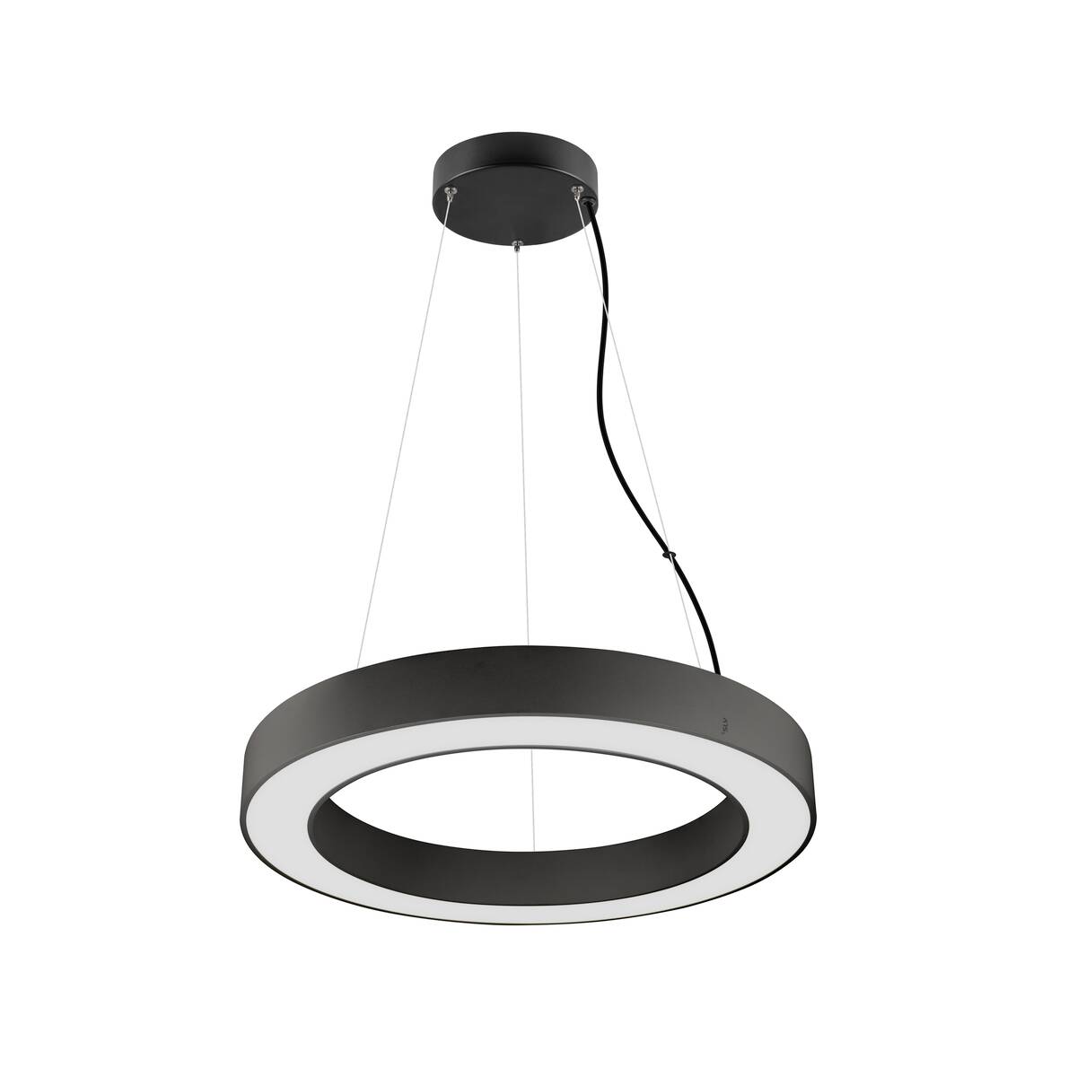 MEDO® RING 60 Pendelleuchte, Pendellänge 300 cm, 3000/4000 K, 110°, PHASE, schwarz, - SLV - 1008591