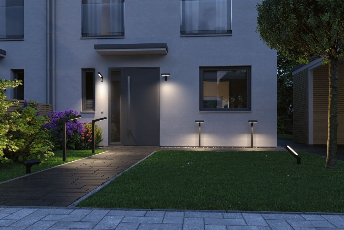 Plug & Shine LED Spot Ito IP65 3000K 6W Anthrazit
