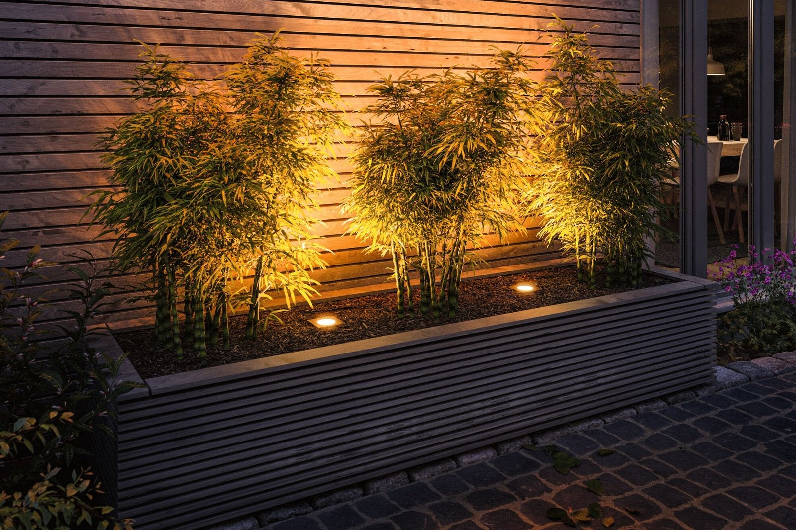 Plug & Shine LED Bodeneinbauleuchte Floor Basisset Insektenfreundlich