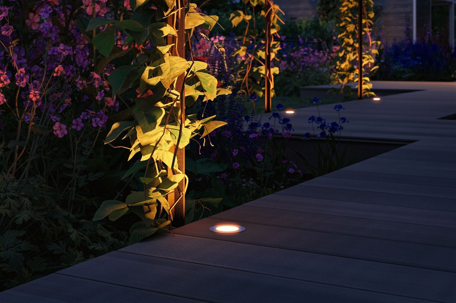 Plug & Shine LED Bodeneinbauleuchte Floor Einzelleuchte Insektenfreundlich
