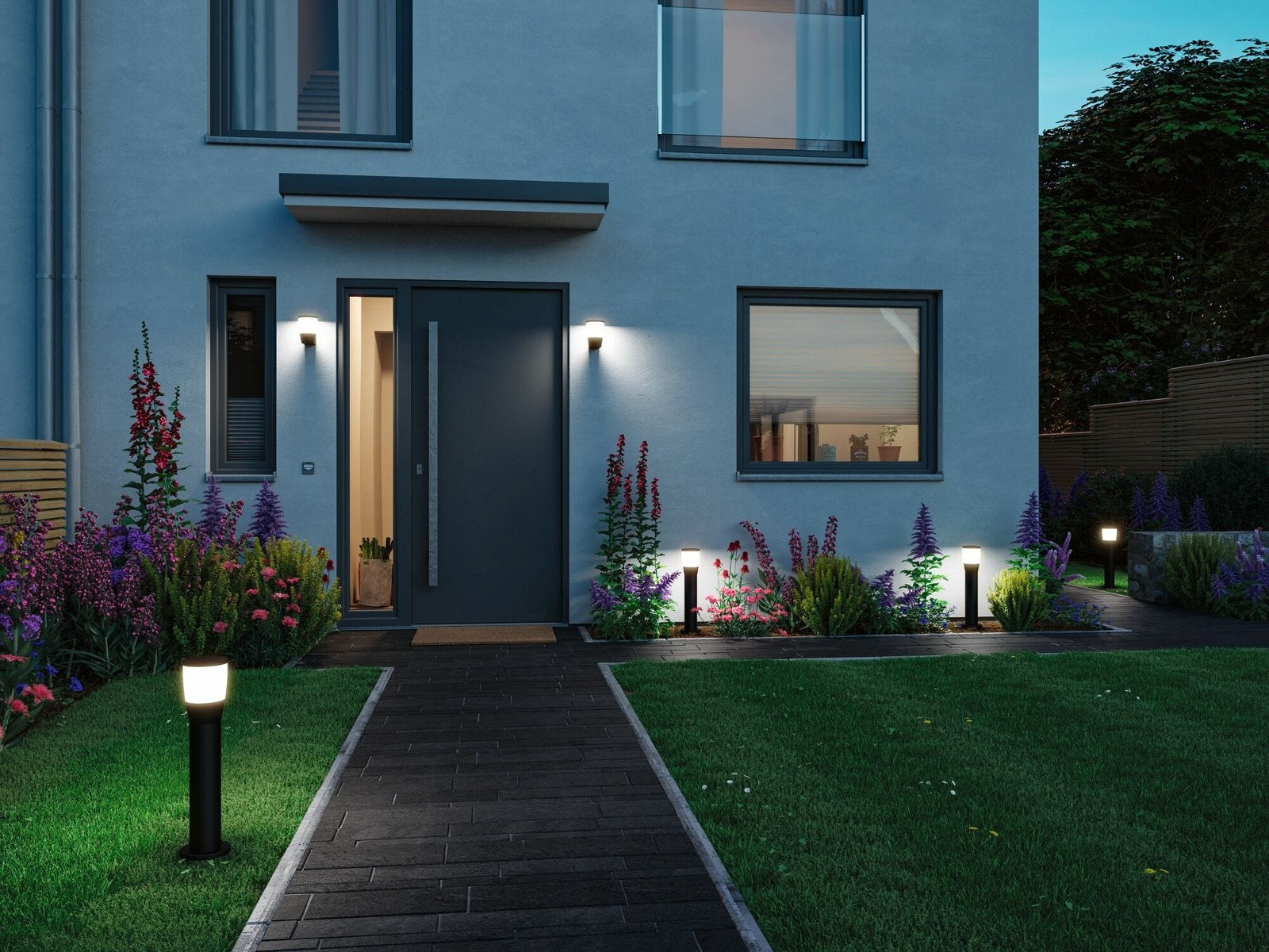 LED Pollerleuchte Bako