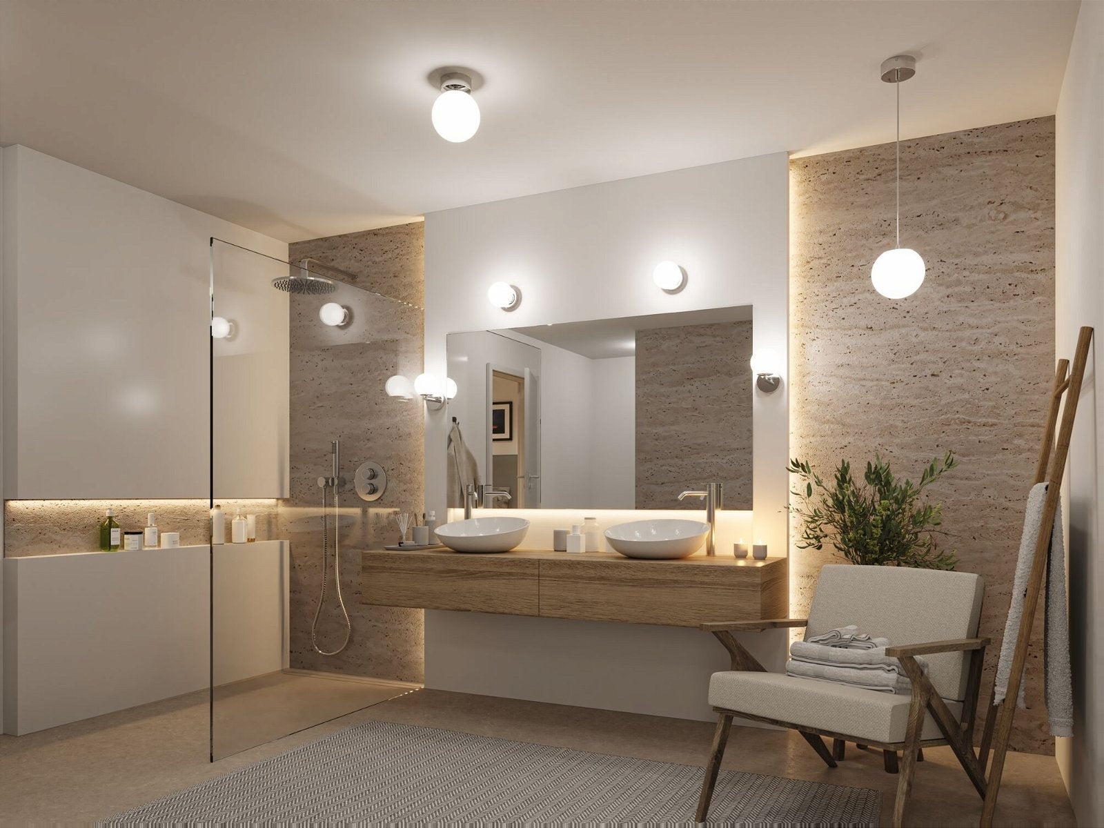 Selection Bathroom LED Deckenleuchte Gove