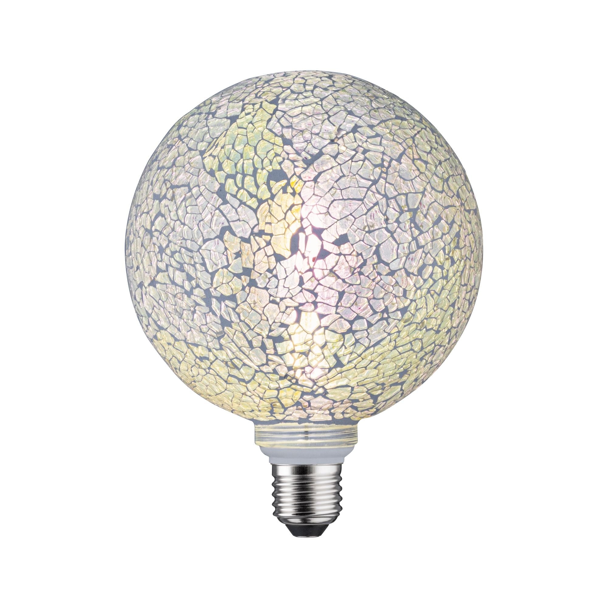 Miracle Mosaic Edition LED Globe G125 E27 470lm 5W 2700K dimmbar Weiß - Paulmann - 28745