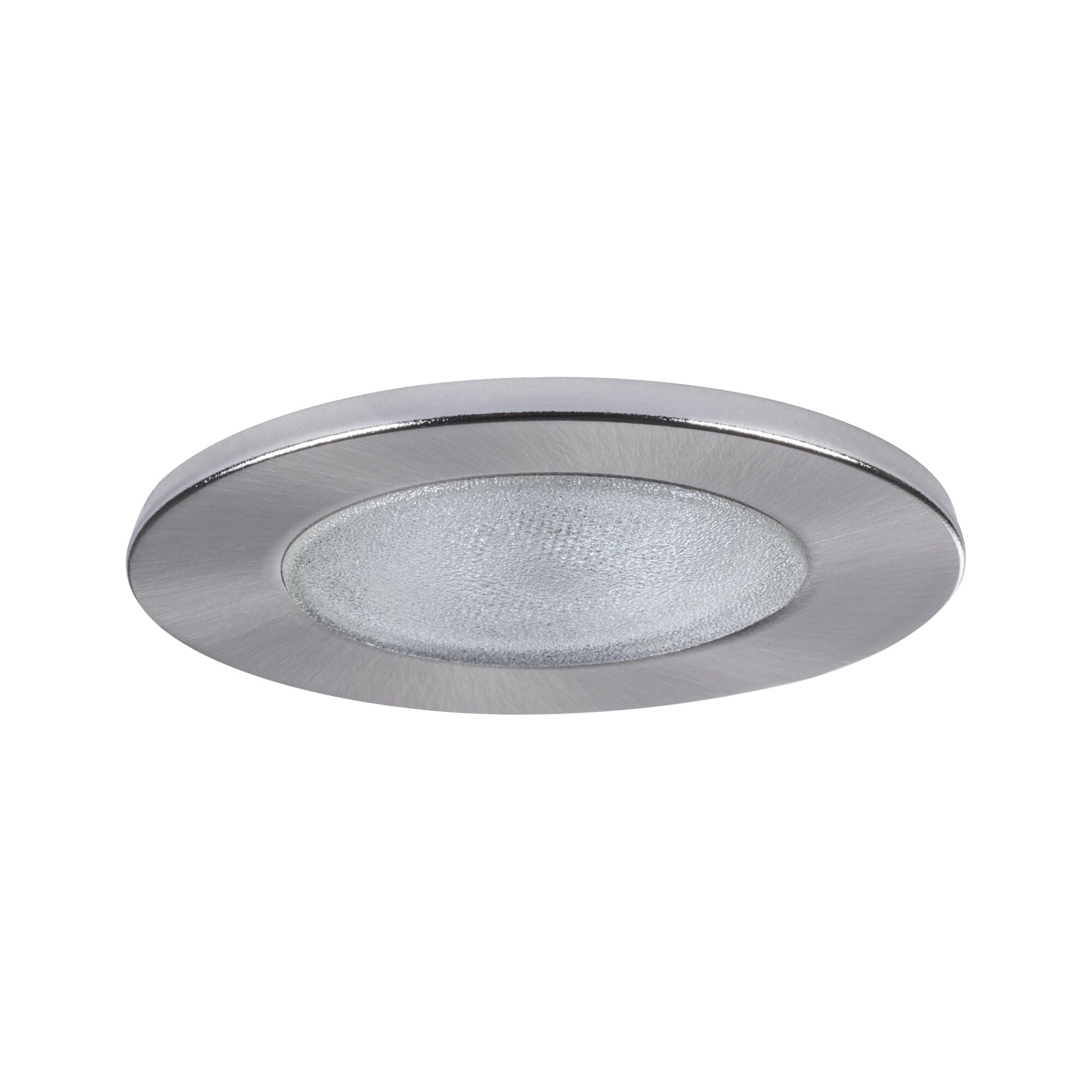 Möbeleinbauleuchten Micro Line Structure rund 66mm max. 20W 12V dimmbar Eisen gebürstet - Paulmann - 98449