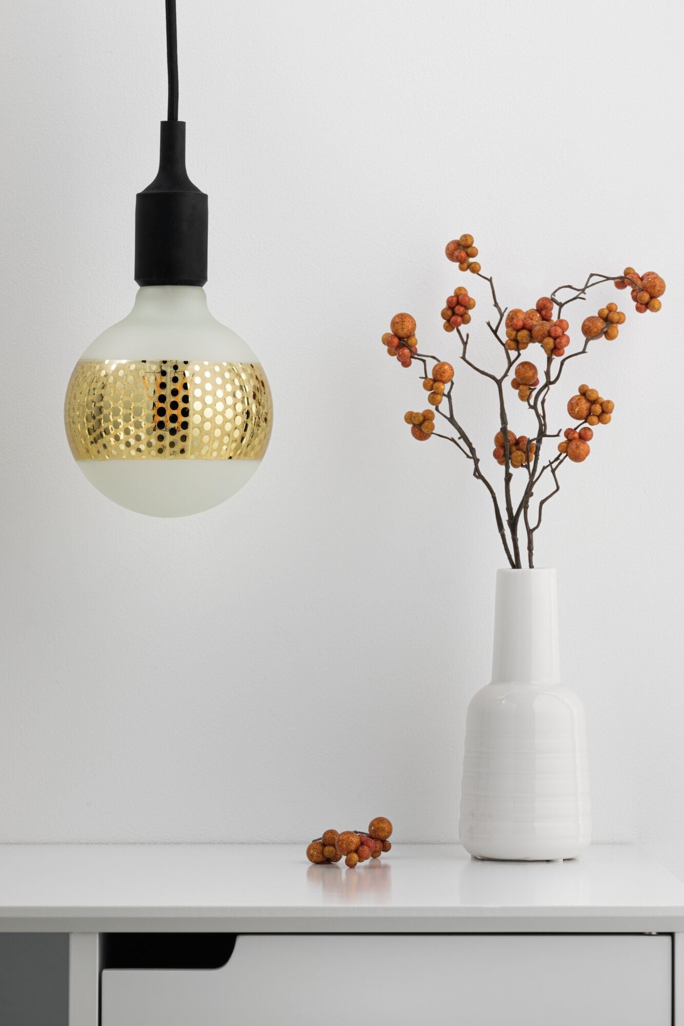 Modern Classic Edition LED Globe Ringspiegel E27 420lm 4,5W 2500K dimmbar Ringspiegel gold - Paulmann - 28770