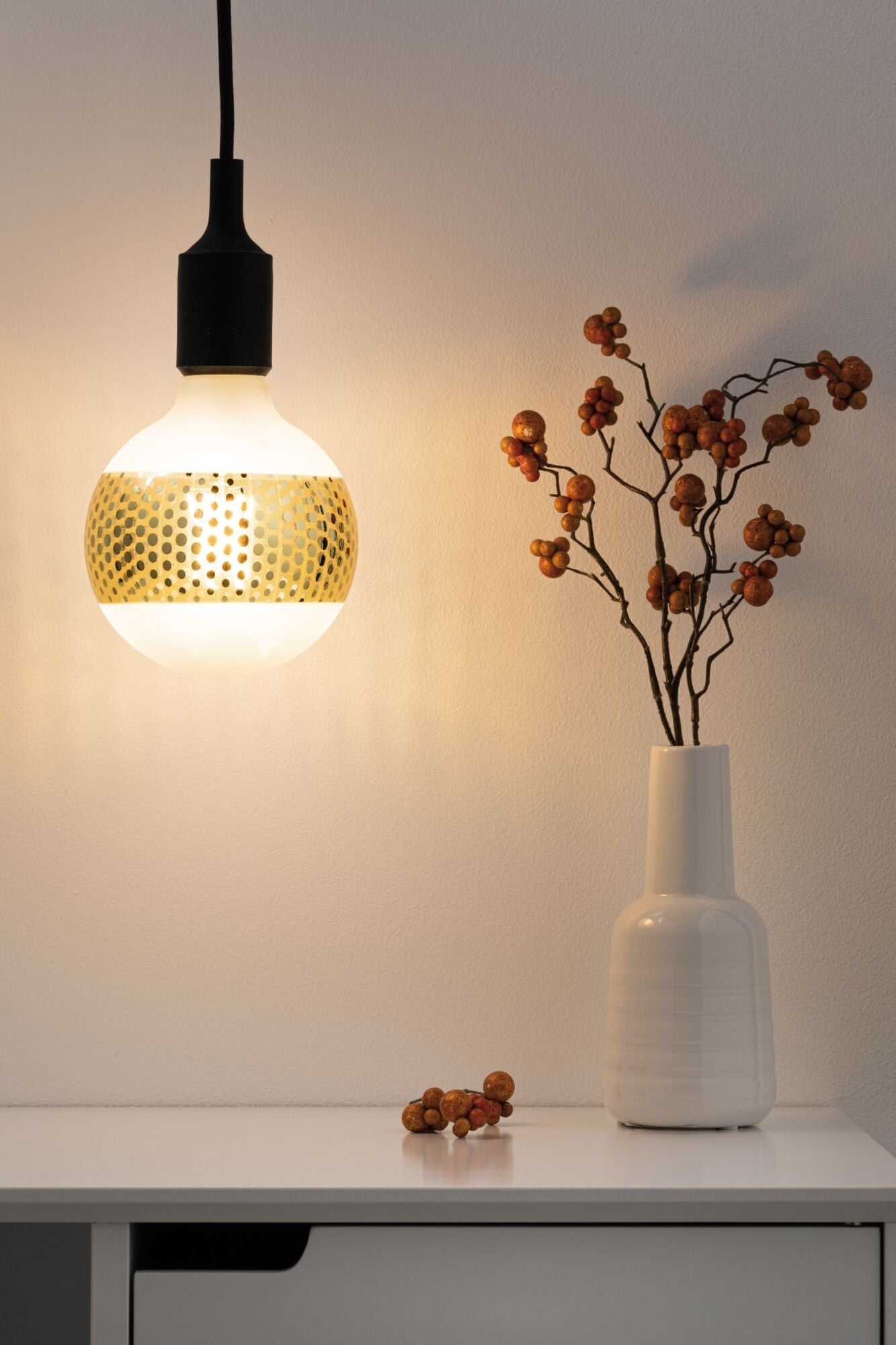 Modern Classic Edition LED Globe Ringspiegel E27 420lm 4,5W 2500K dimmbar Ringspiegel gold - Paulmann - 28770