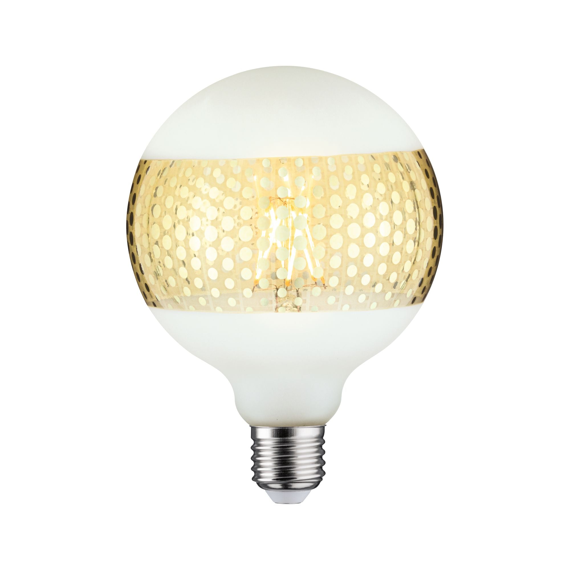 Modern Classic Edition LED Globe Ringspiegel E27 420lm 4,5W 2500K dimmbar Ringspiegel gold - Paulmann - 28770
