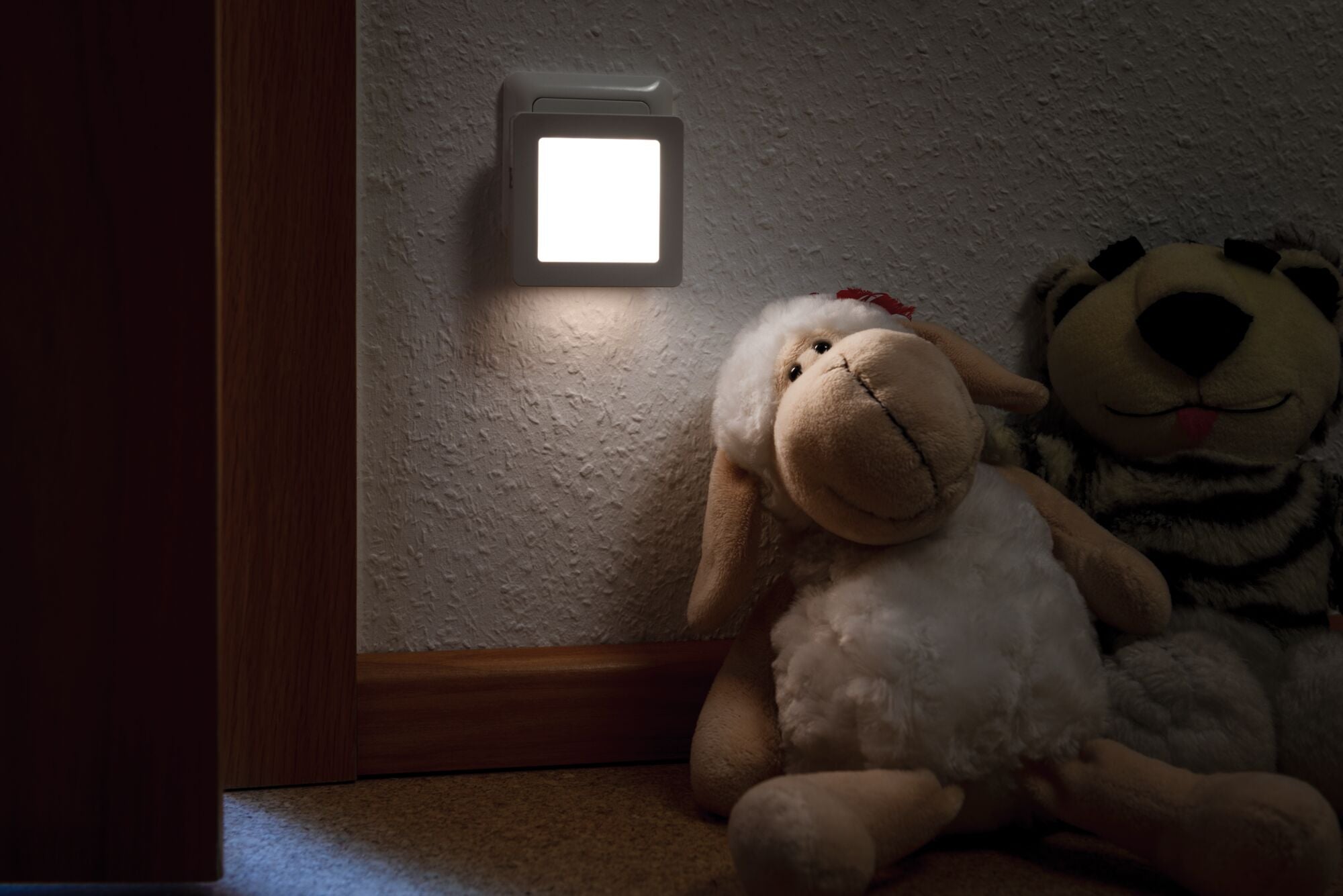 Nachtlicht Esby mit Dämmerungssensor eckig 3000K 0,7lm - Paulmann - 92493