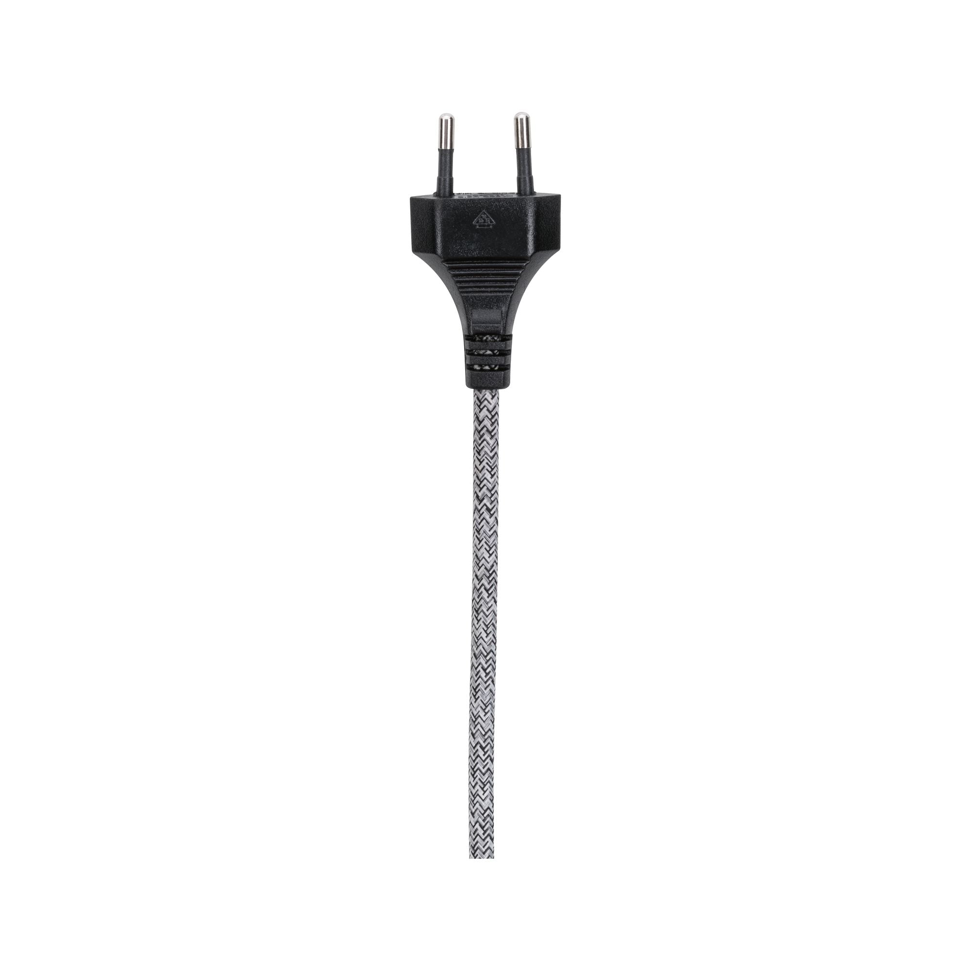 Neordic Eldar inkl. Stecker E27 max. 20W Grau/Nickel dimmbar Metall - Paulmann - 79771