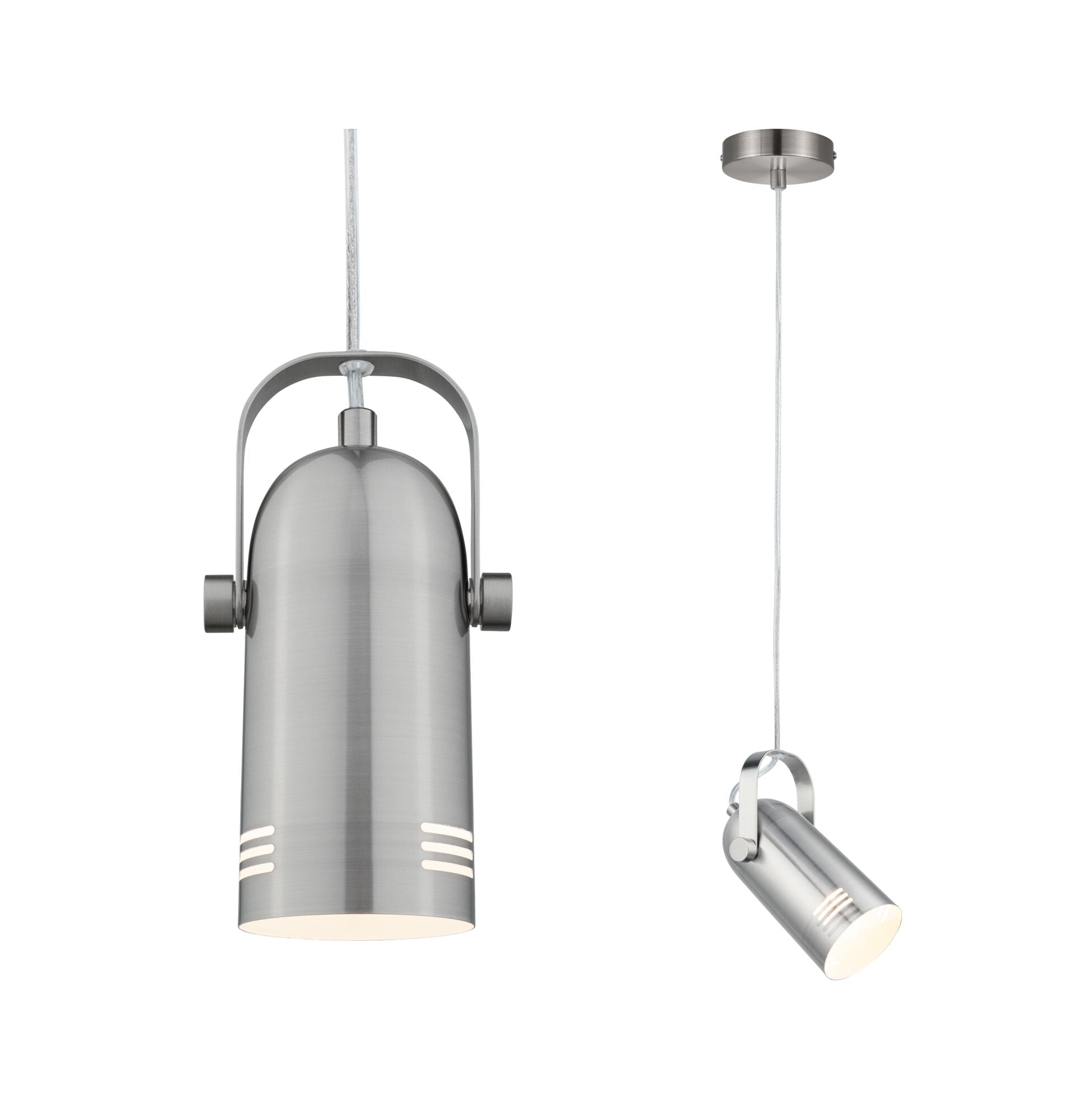 Neordic Lavea E27 max. 15W Eisen gebürstet dimmbar Metall - Paulmann - 79768