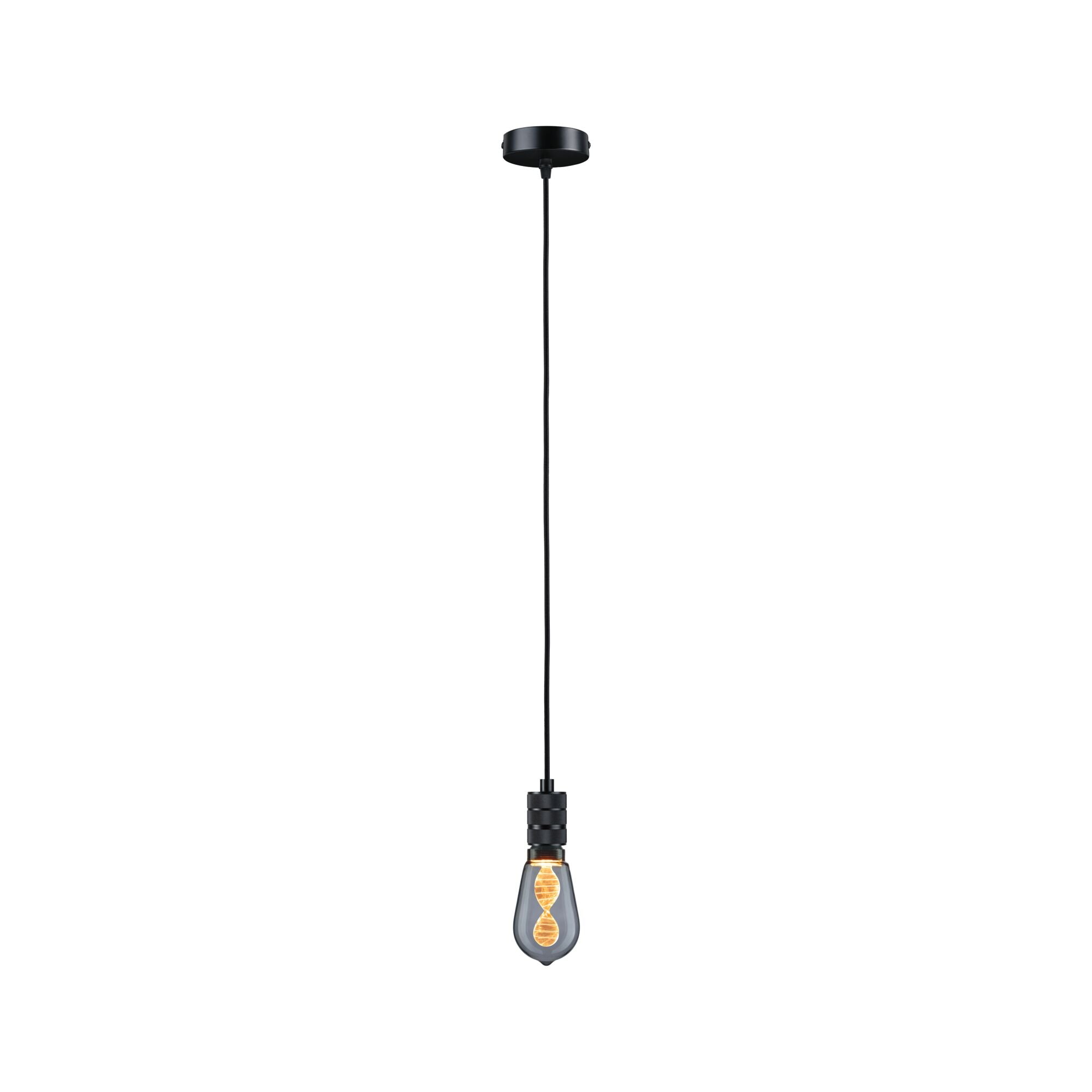 Neordic Tilla E27 max. 60W Schwarz dimmbar Metall - Paulmann - 78432