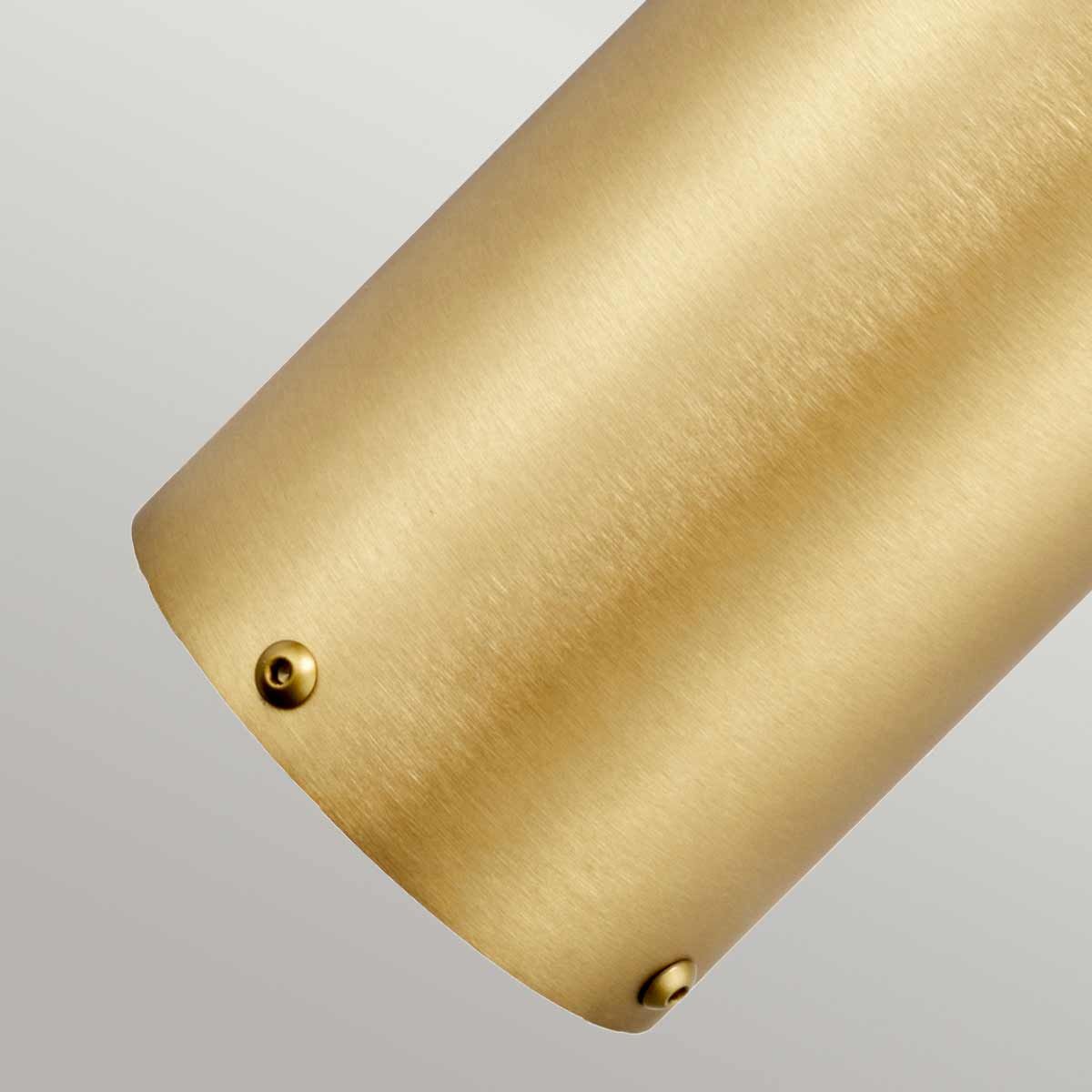Newbrighton Mini - Pollerleuchte mit 1 Licht, gebürstetes Messing - Elsteadlighting - NEWBRIGHTON - MB - BRASS