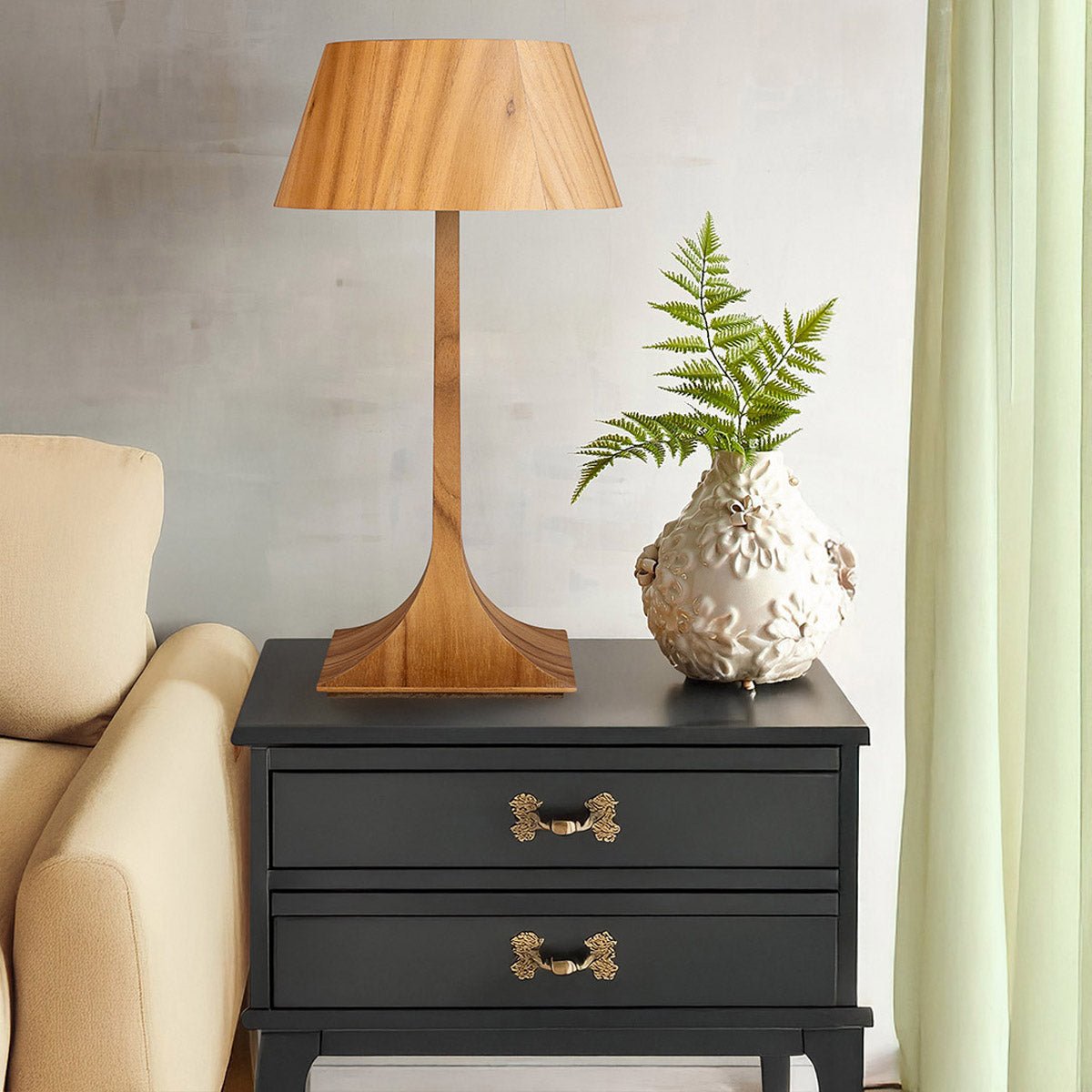 Nostalgia Tischleuchte - Accord Lighting - QN - NOSTALGIA - TL - M - TEAK