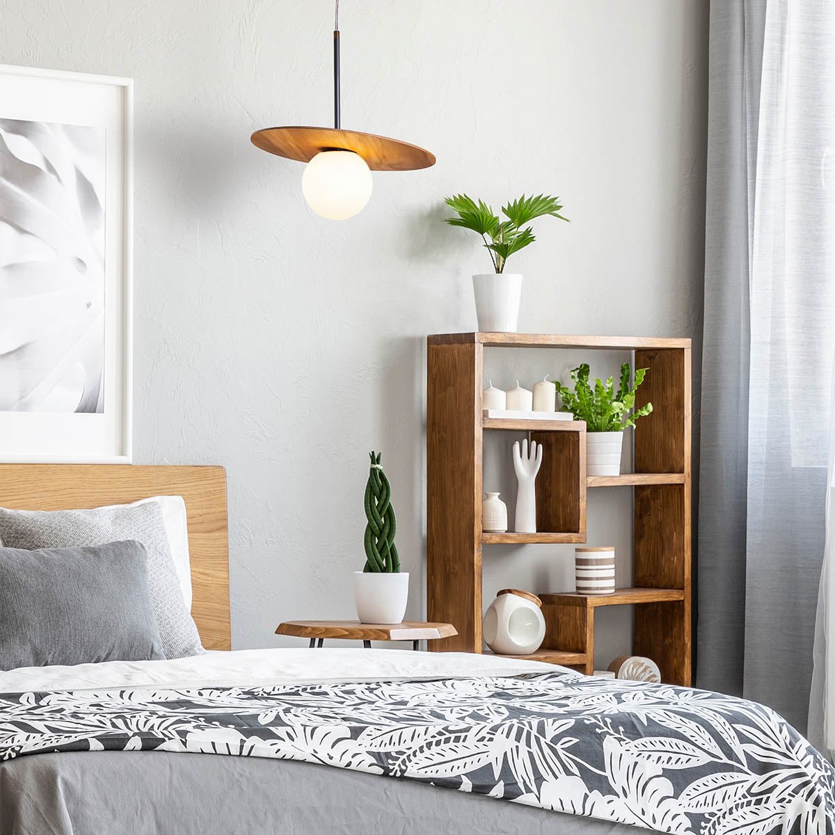 Orbit Pendelleuchte - Accord Lighting - QN - ORBIT - P - M - TEAK