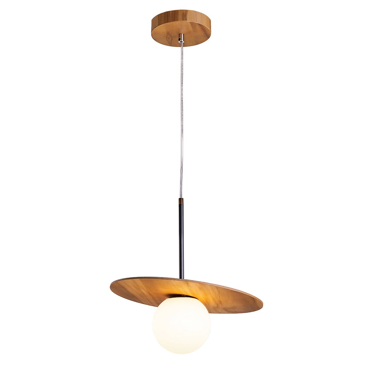 Orbit Pendelleuchte - Accord Lighting - QN - ORBIT - P - M - TEAK