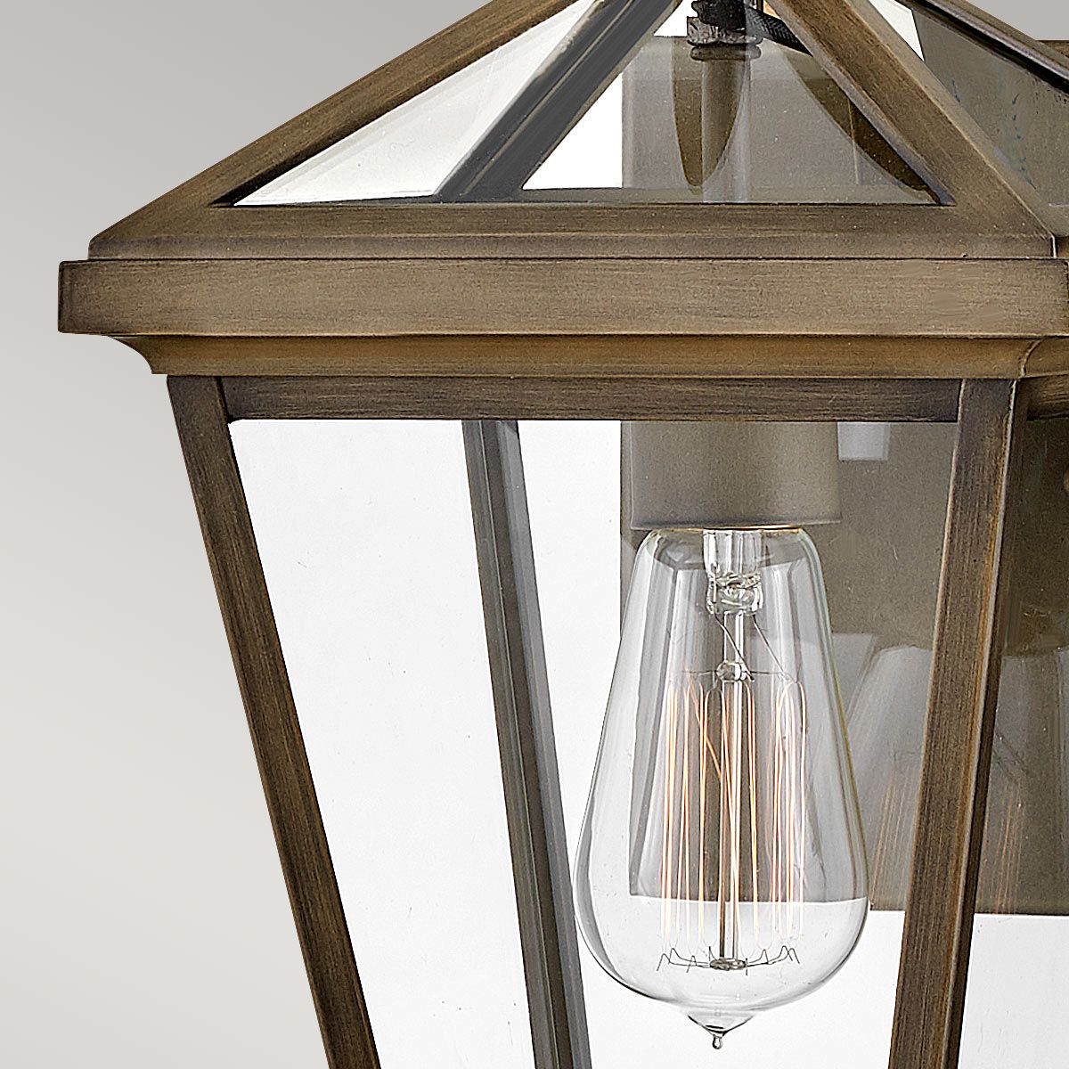 Palma 1 l kleine Wandlaterne – brünierte Bronze - Elsteadlighting - HK - PALMA - S - BU