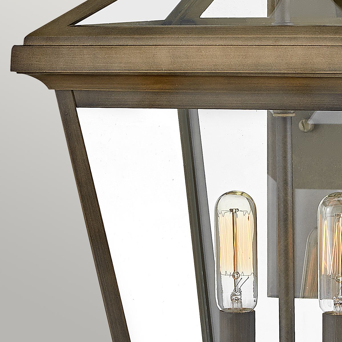 Palma 2 l mittelgroße Wandlaterne – brünierte Bronze - Elsteadlighting - HK - PALMA - M - BU
