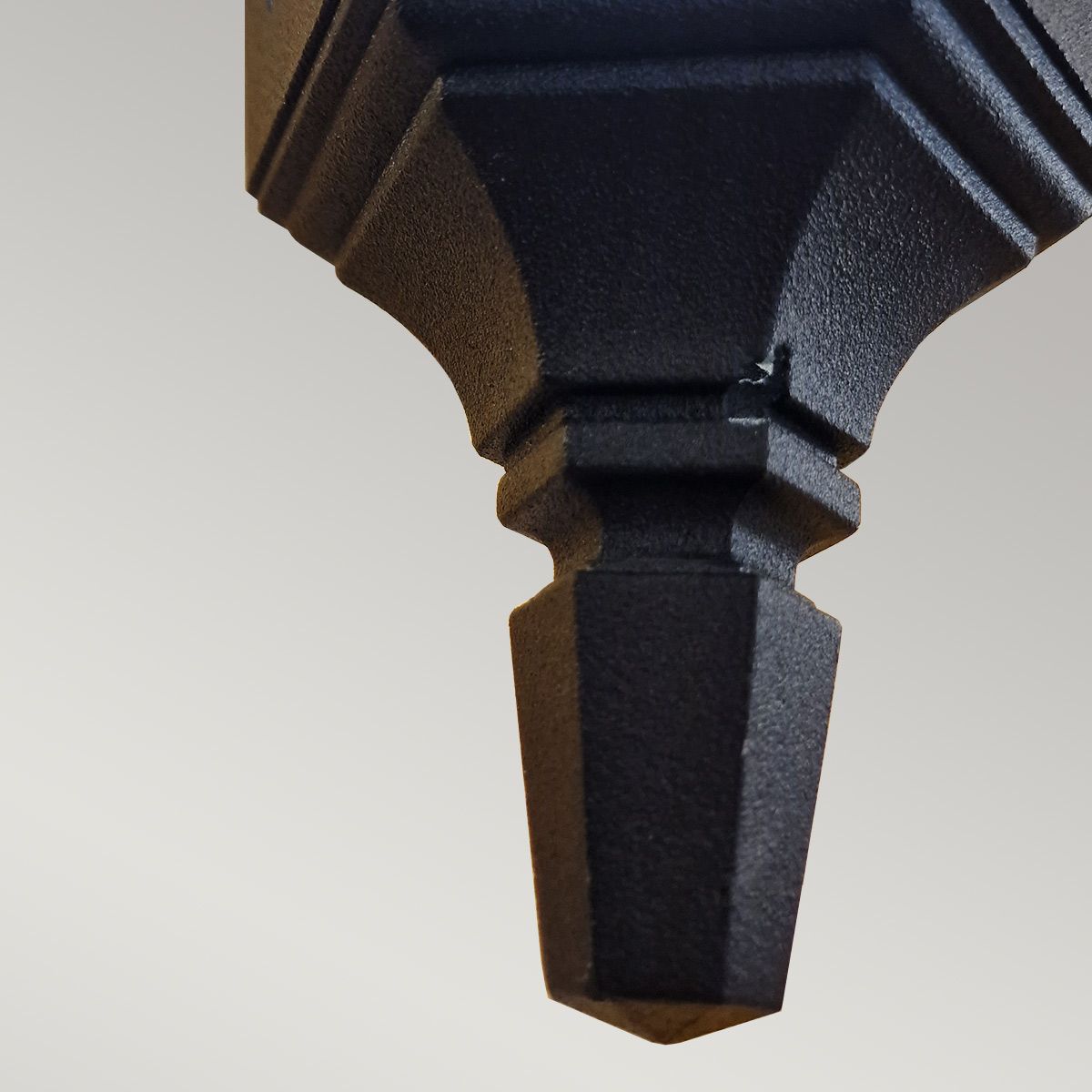 Parish Mini Wandlaterne mit 1 Licht, nach unten gerichtet, Schwarz - Elsteadlighting - PRM2 - BLACK
