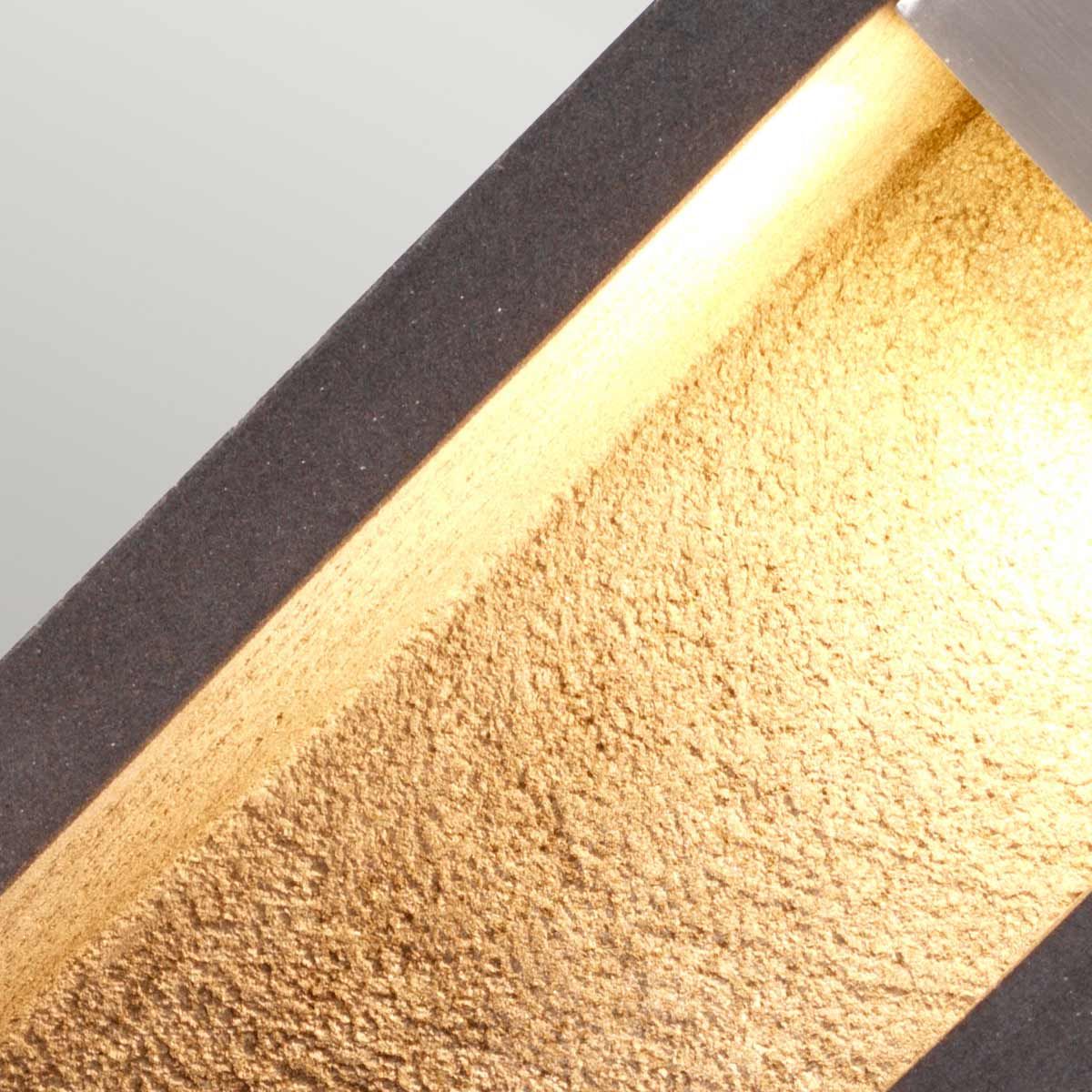 Parkstone Medium LED Poller - Basaltstein mit Edelstahl - Elsteadlighting - PARKSTONE - BOL - B