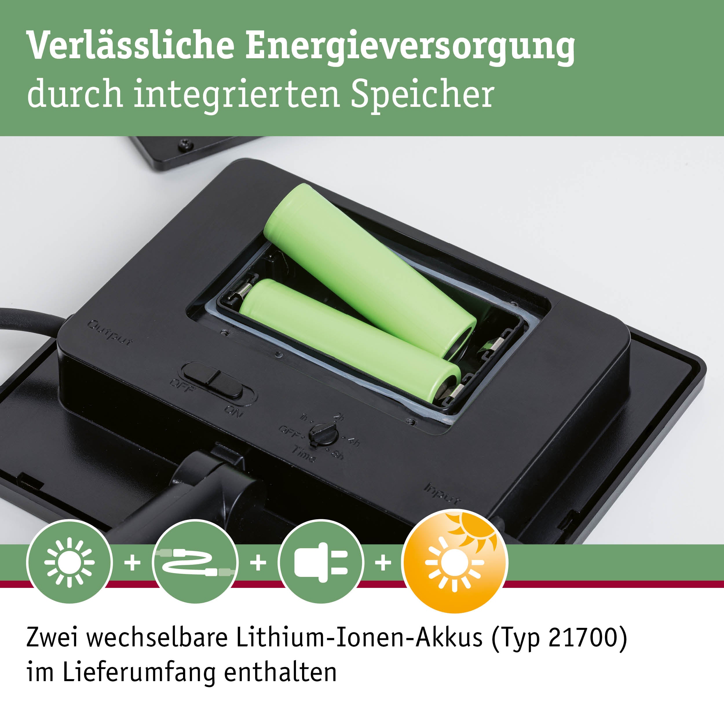 Paulmann Plug & Shine Solarpanel 94914
