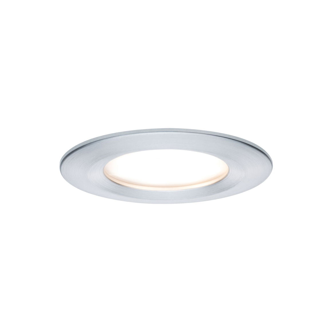 EBL Set Nova Coin rund starr LED 3x6,5W2700K 230V Alu ged/Alu Einbaustrahler - Paulmann - leuchtengrosshandel24