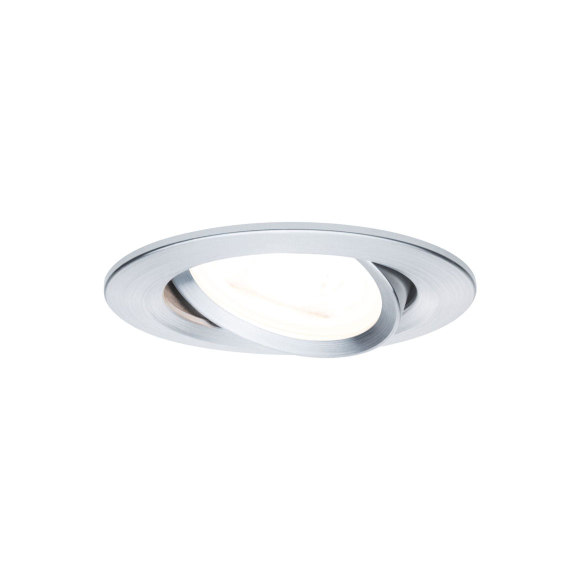 EBL Set Nova rund schwenkbar LED 3x6,5W2700K 230V GU10 51mm Alu ged/Alu Einbaustrahler - Paulmann - leuchtengrosshandel24