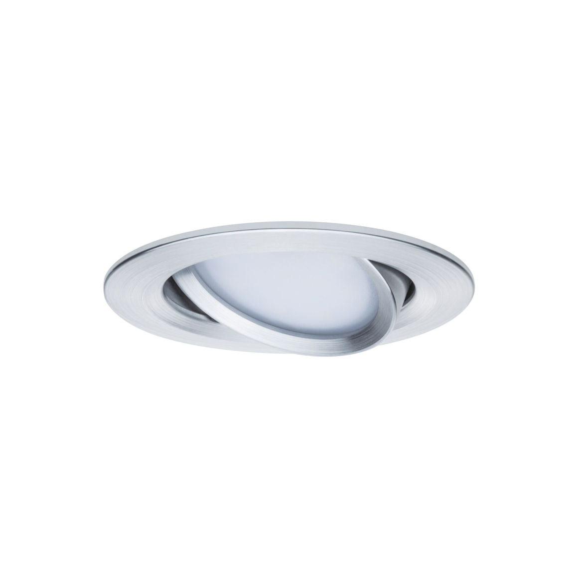 EBL Set Nova rund schwenkbar LED 3x6,5W2700K 230V GU10 51mm Alu ged/Alu Einbaustrahler - Paulmann - leuchtengrosshandel24