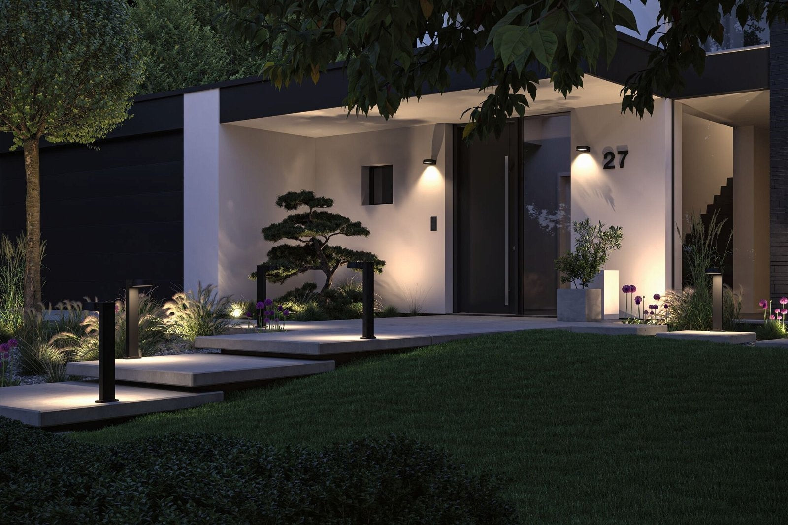 LED Außenwandleuchte Capea Grand