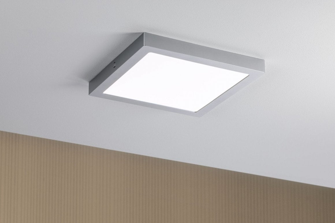 LED Panel Abia  eckig 300x300mm 4000K Chrom matt