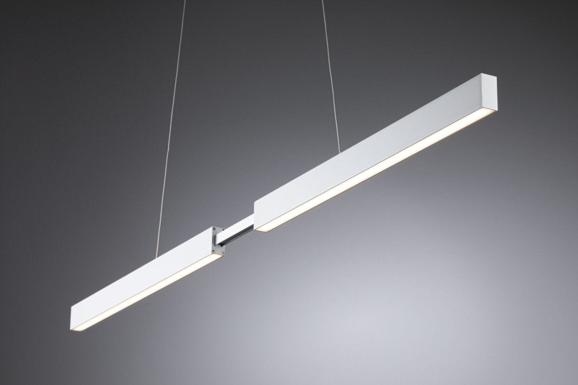 LED Pendelleuchte Aptare 2700K 2.050lm / 2.050lm 2x18 / 1x18W Weiß matt dimmbar