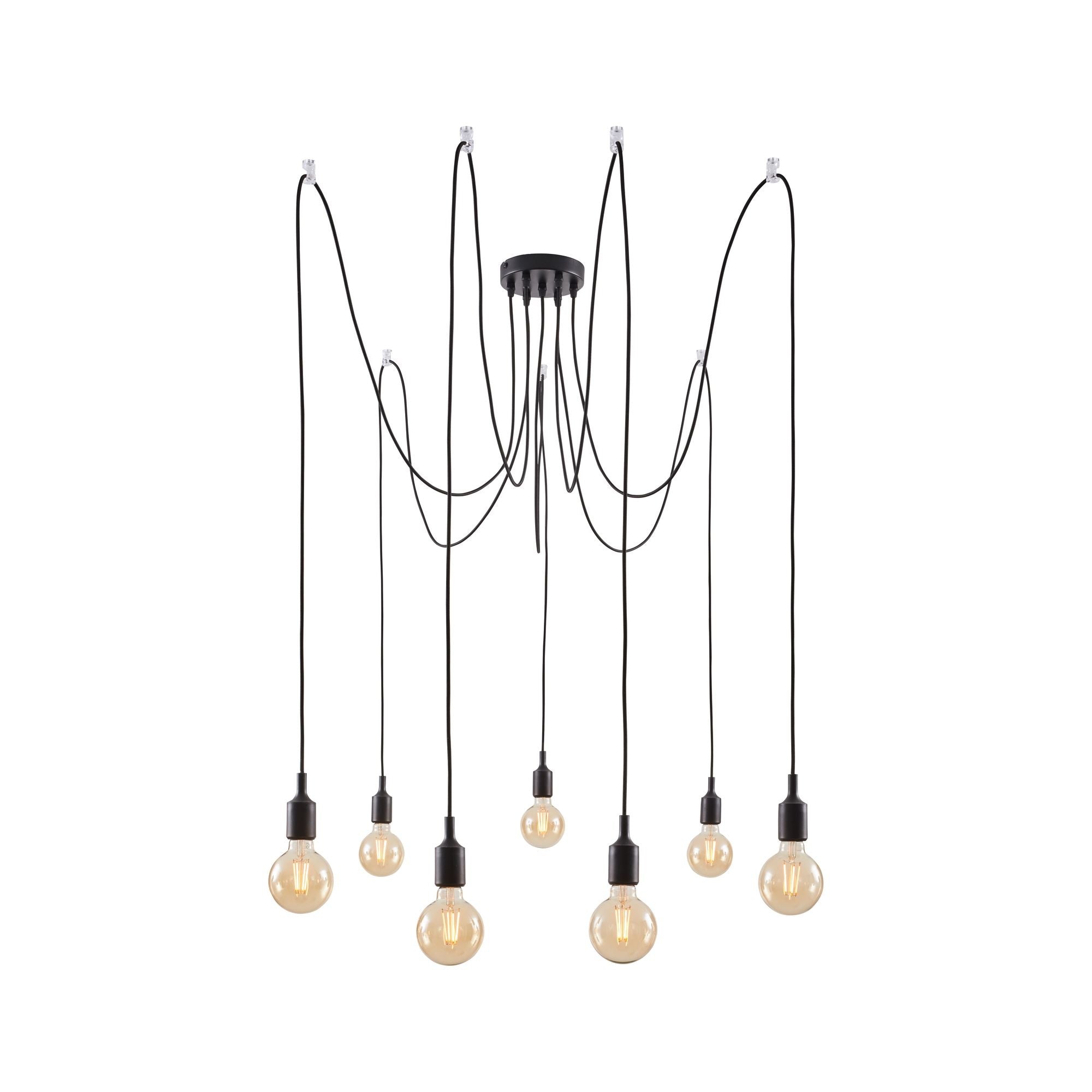 Pendelleuchte Neordic Ketil 7-flammig ohne Leuchtmittel, max. 7x20W E27