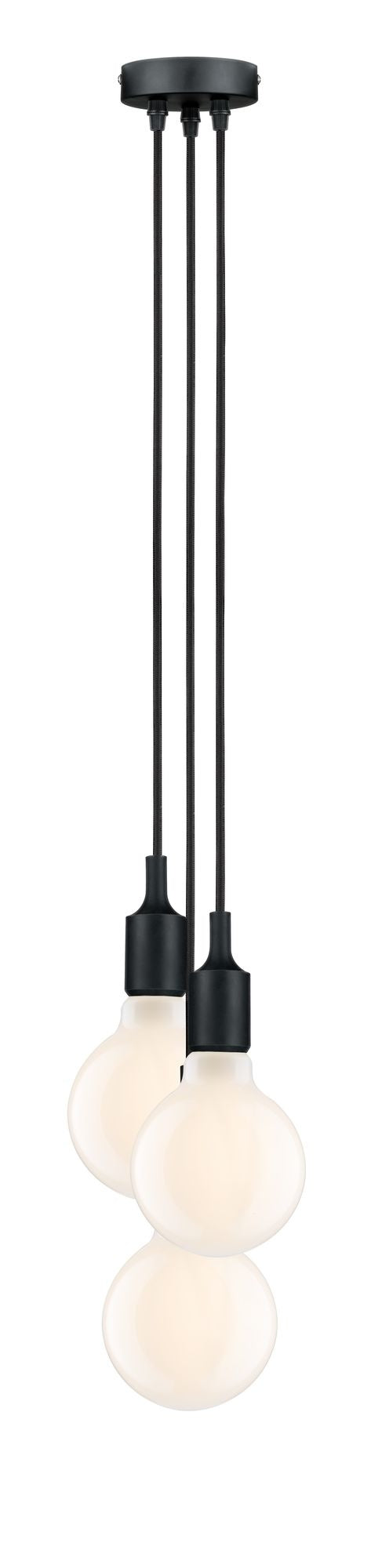 Pendelleuchte Neordic Ketil E27 max. 3x20W Schwarz