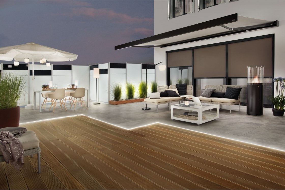 Plug & Shine LED Strip Profil Warmweiß Aluminiumprofil 1m