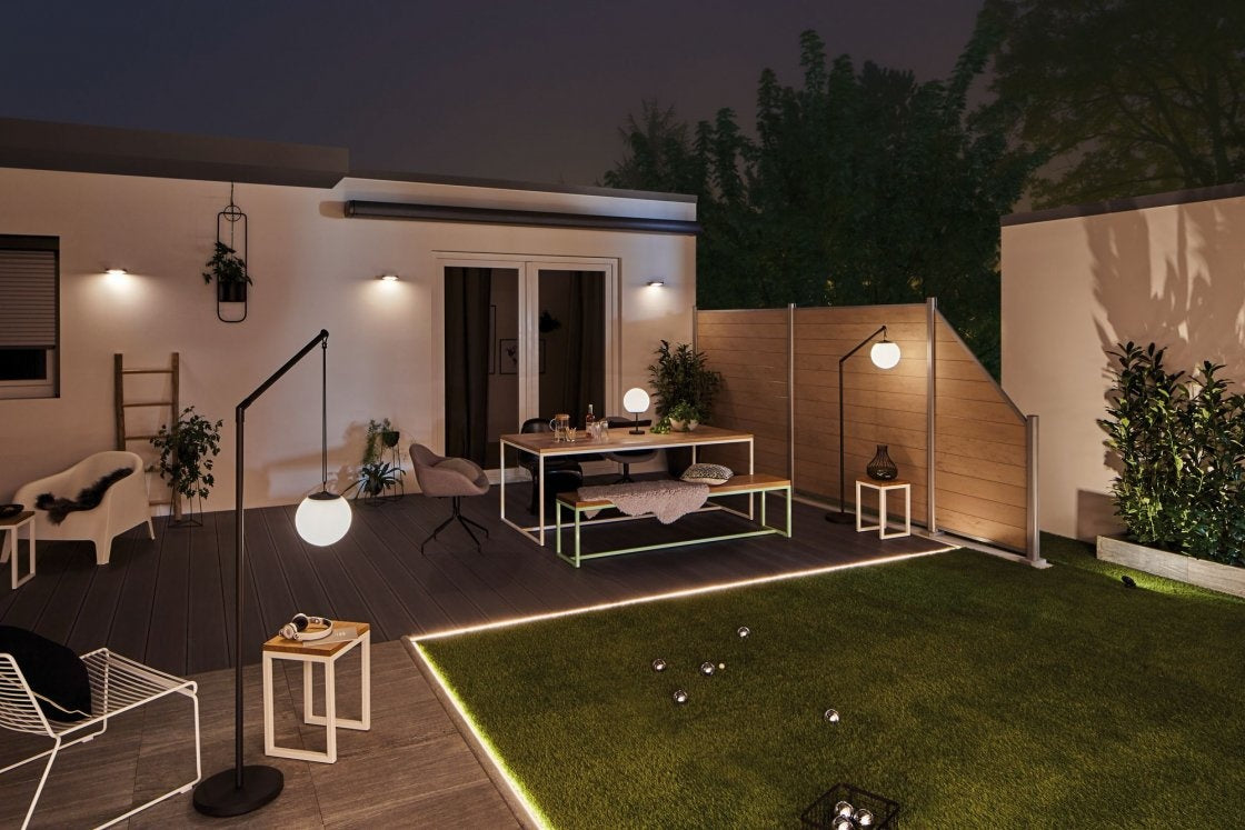 Plug & Shine LED Strip Profil Warmweiß Aluminiumprofil 1m