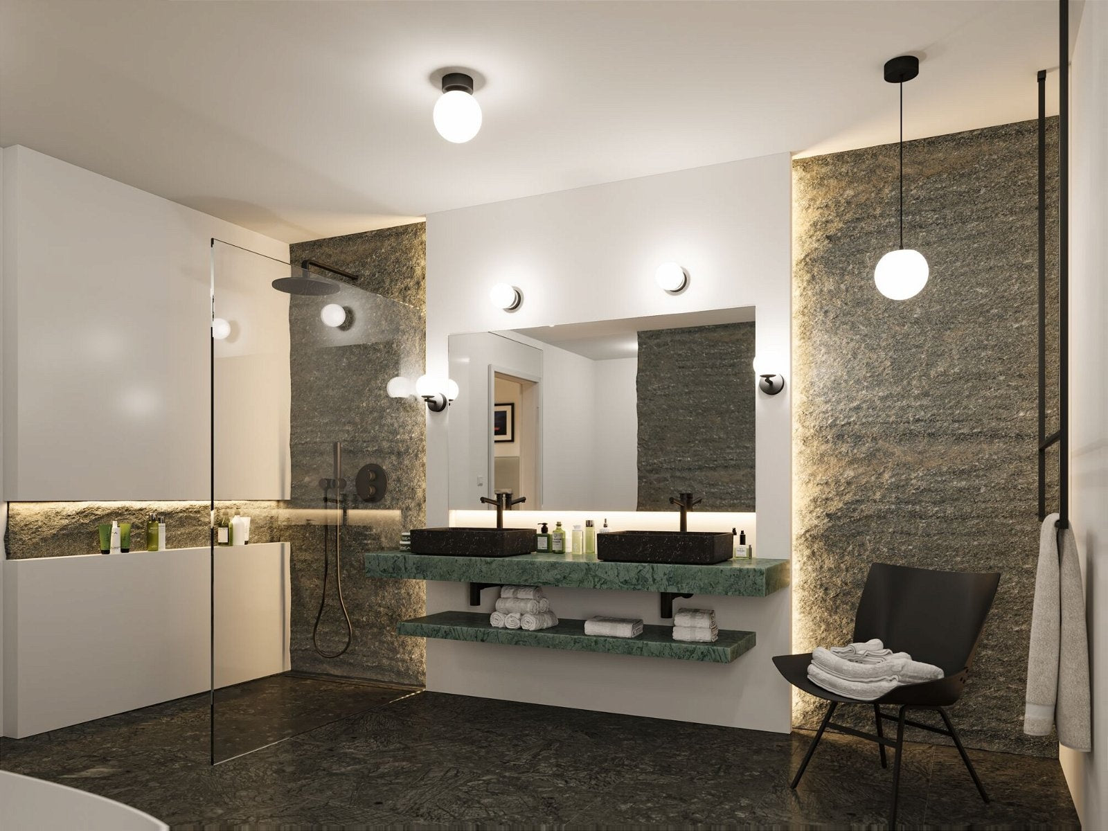 Selection Bathroom LED Deckenleuchte Gove