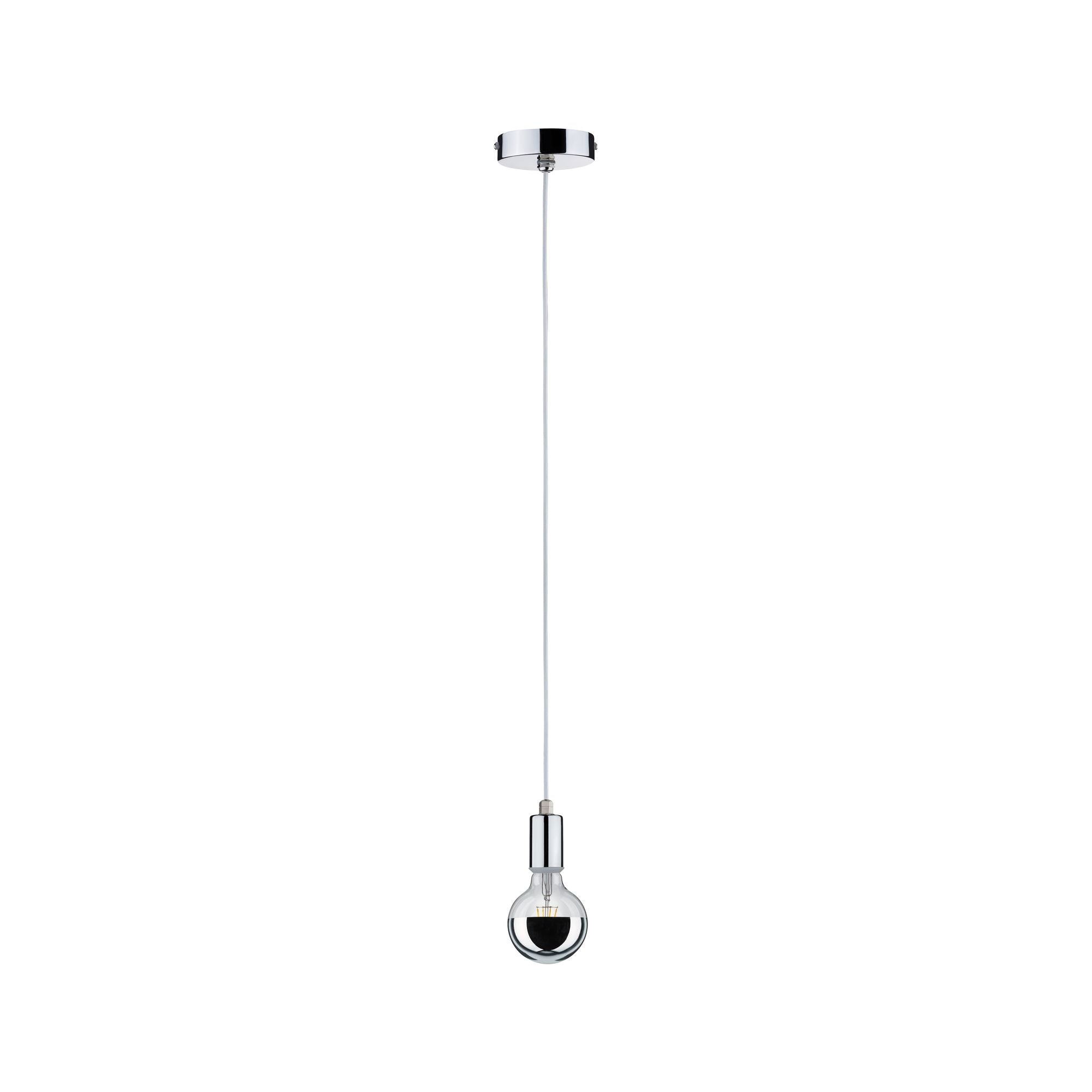 Pendelleuchte Larus IP44 E27 max. 60W Chrom dimmbar - Paulmann - 79753