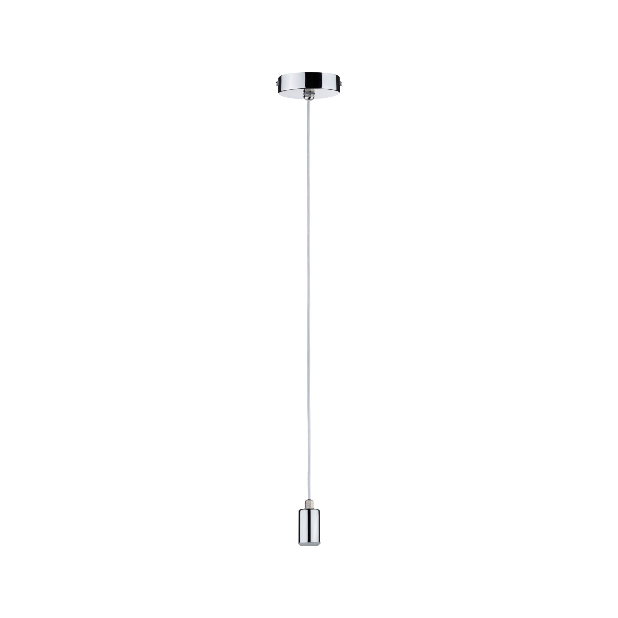 Pendelleuchte Larus IP44 E27 max. 60W Chrom dimmbar - Paulmann - 79753