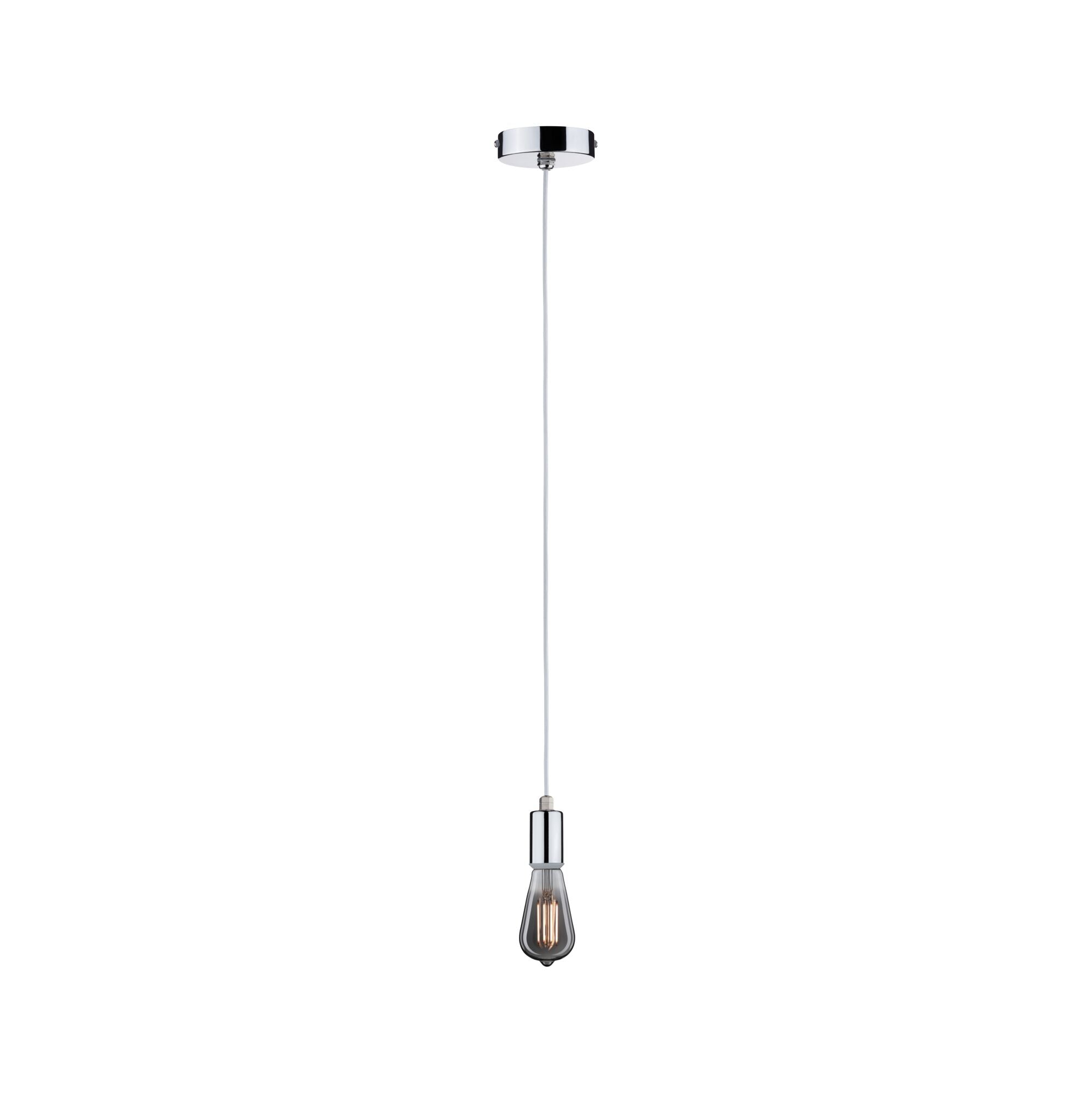 Pendelleuchte Larus IP44 E27 max. 60W Chrom dimmbar - Paulmann - 79753