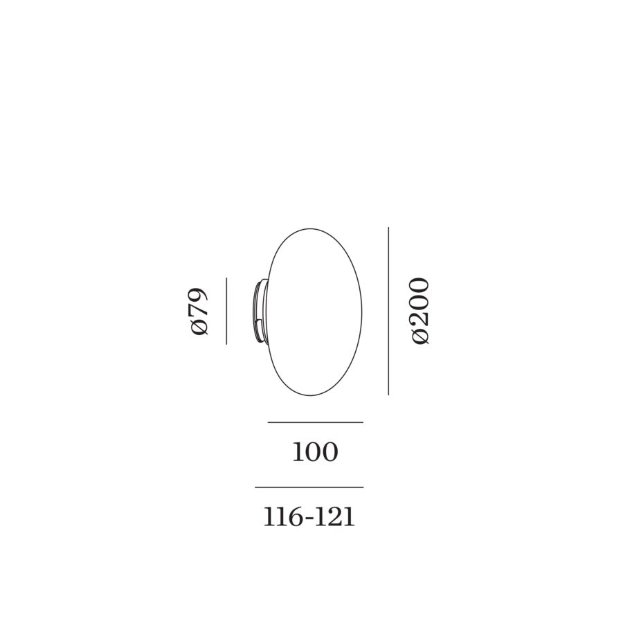 Perlez Clip IP44 3.0 Wandlampe - WEVER & DUCRÉ - 392684W5