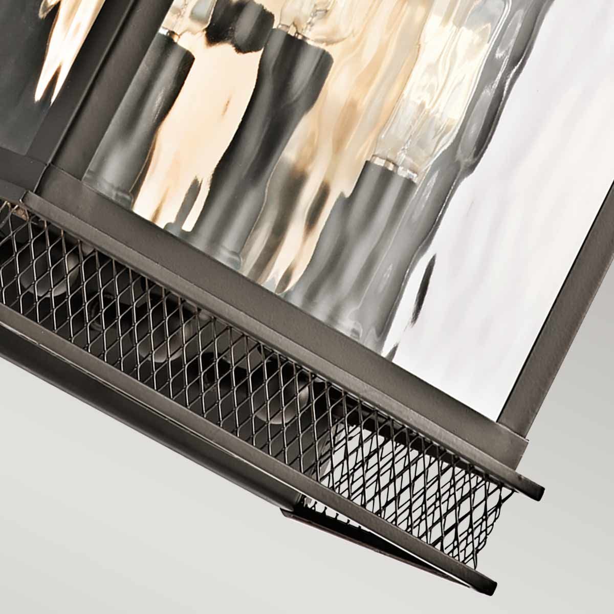Pettiford 3 - flammige Wandlaterne - Alte Bronze - Elsteadlighting - KL - PETTIFORD - L