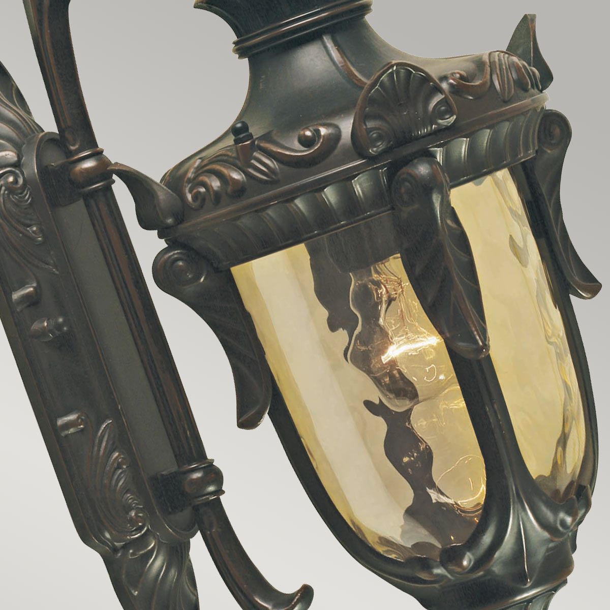 Philadelphia 1 - flammige kleine Wandlaterne - Altbronze - Elsteadlighting - PH2 - S - OB