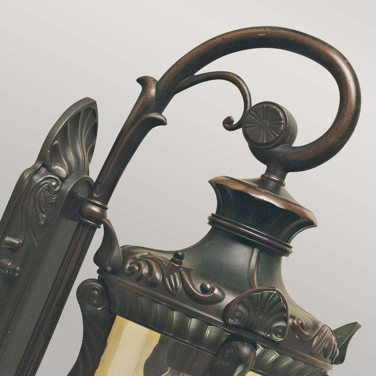 Philadelphia 1 - flammige kleine Wandlaterne - Altbronze - Elsteadlighting - PH2 - S - OB