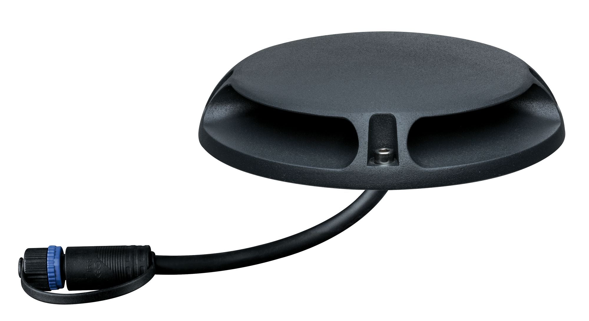 Plug & Shine Warmweiß Einzelspot Zweifacher Lichtaustritt, 180° IP67 3000K 2x3,3W Anthrazit - Paulmann - 93920