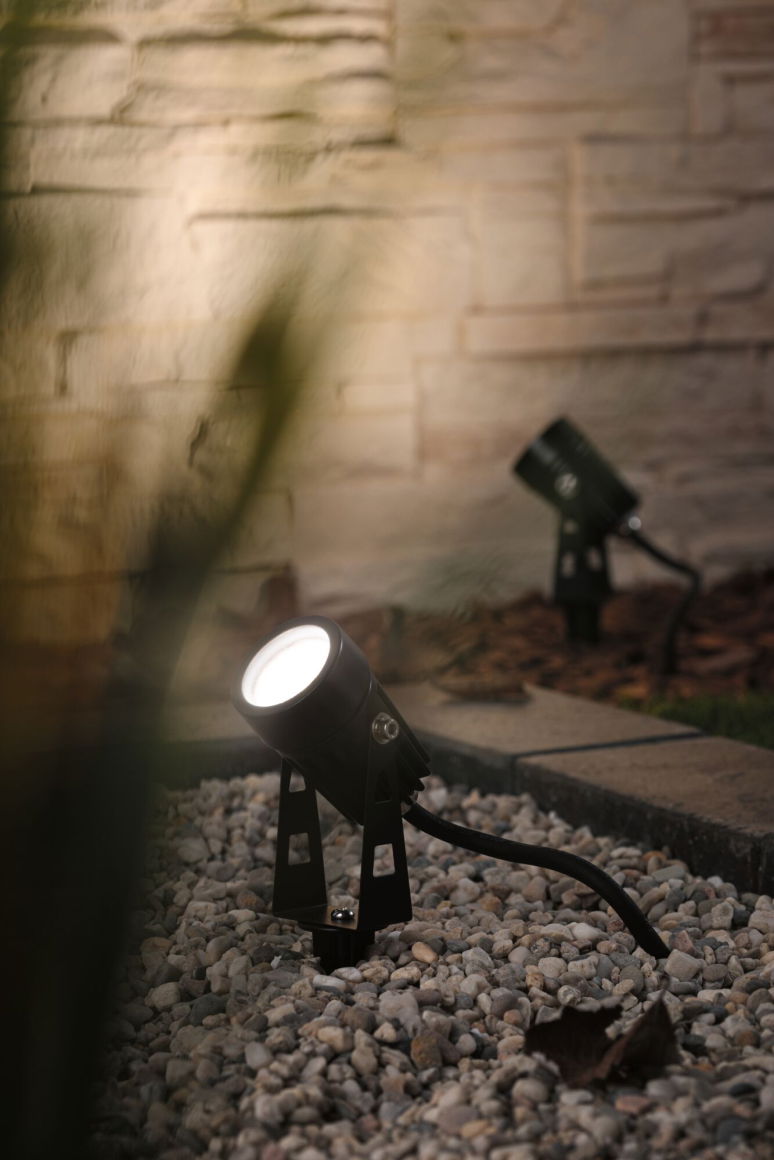 Plug & ShineLED Gartenstrahler Warmweiß Einzelspot IP65 3000K 2W Schwarz - Paulmann - 94374