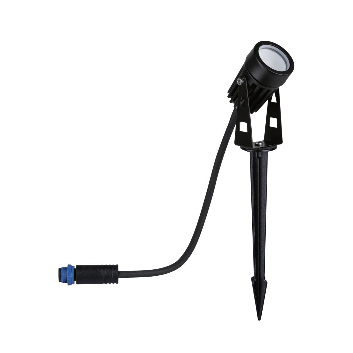Plug & ShineLED Gartenstrahler Warmweiß Einzelspot IP65 3000K 2W Schwarz - Paulmann - 94374