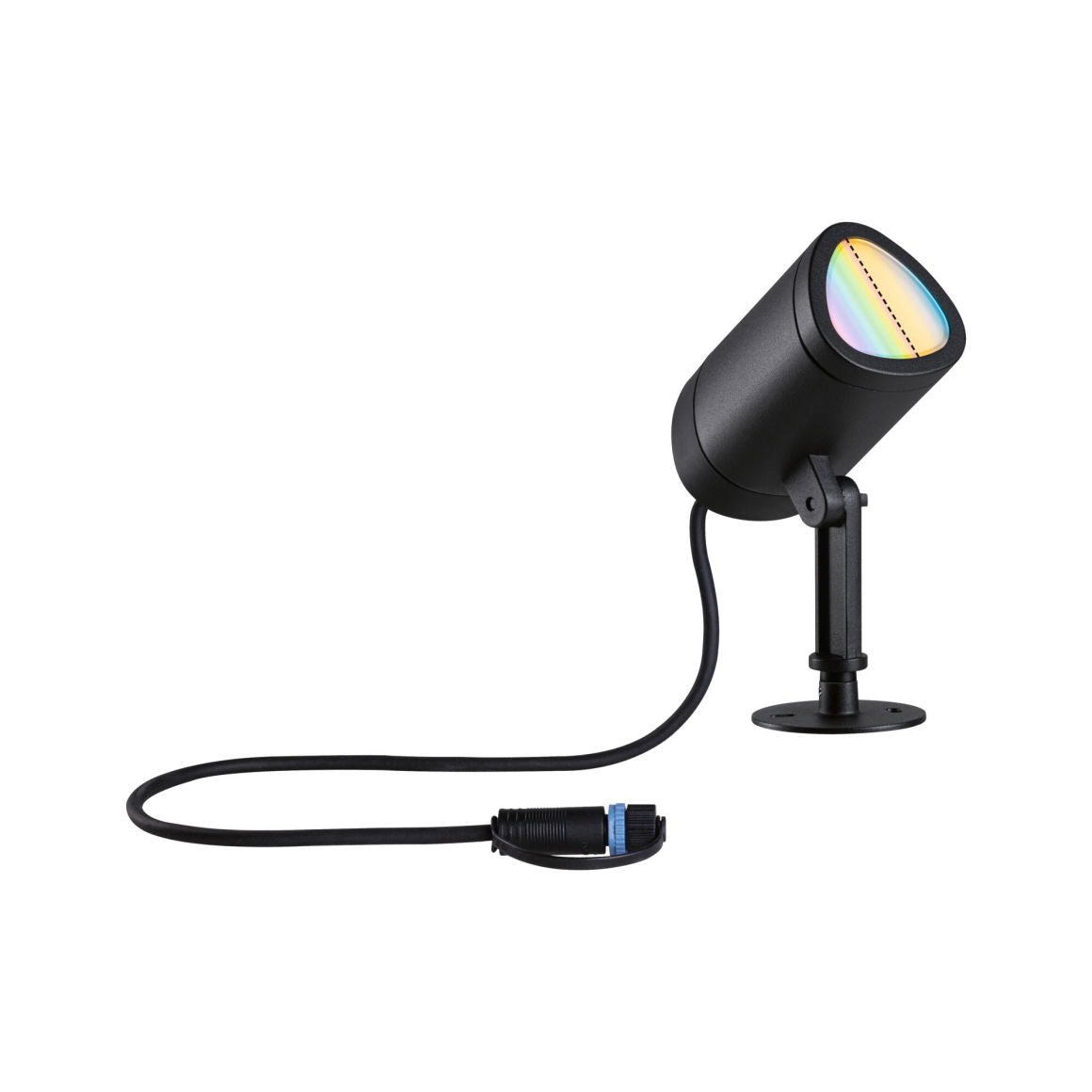 Plug & ShineLED GartenstrahlerSmart Home Zigbee 3.0 Shira IP65 RGBW+ 6,5W Anthrazit - Paulmann - 94849