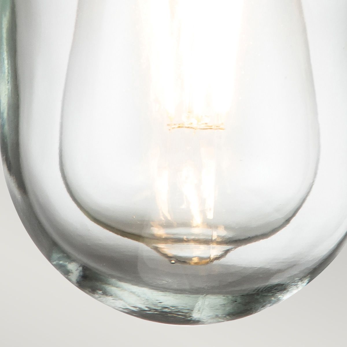 Porto 1 - flammige Wandlaterne - Grau - Elsteadlighting - PORTO