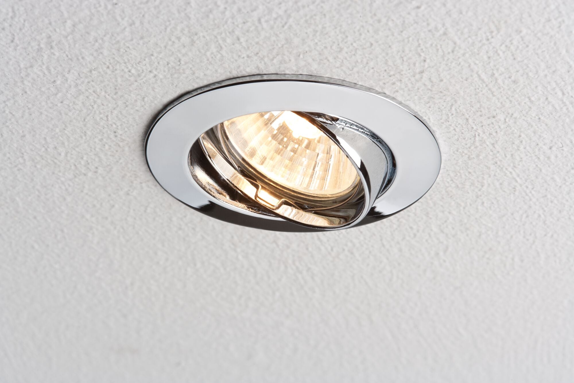 Premium Einbauleuchte rund 83mm 30° GU10 max. 50W 230V dimmbar Chrom - Paulmann - 98943